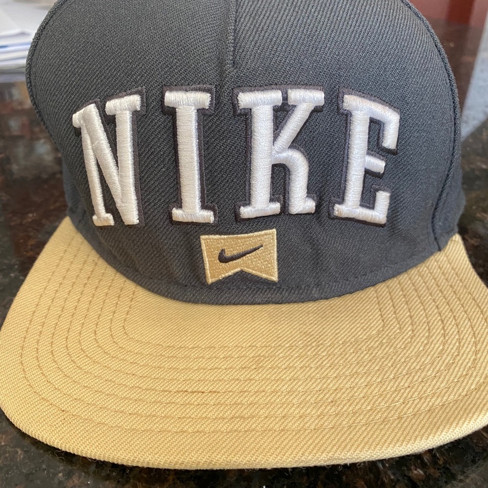 Nike hat - stitched lettering